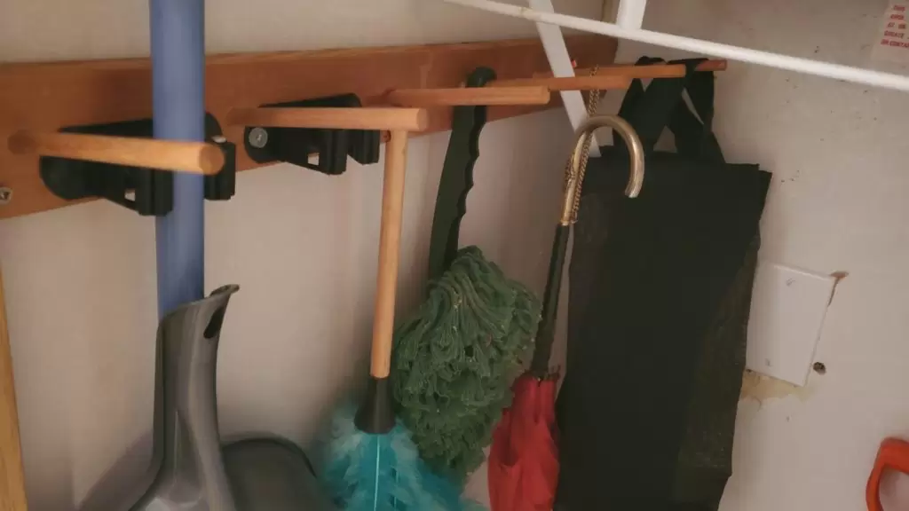 DIY Closet Organizer Using Stuff Laying Around the House