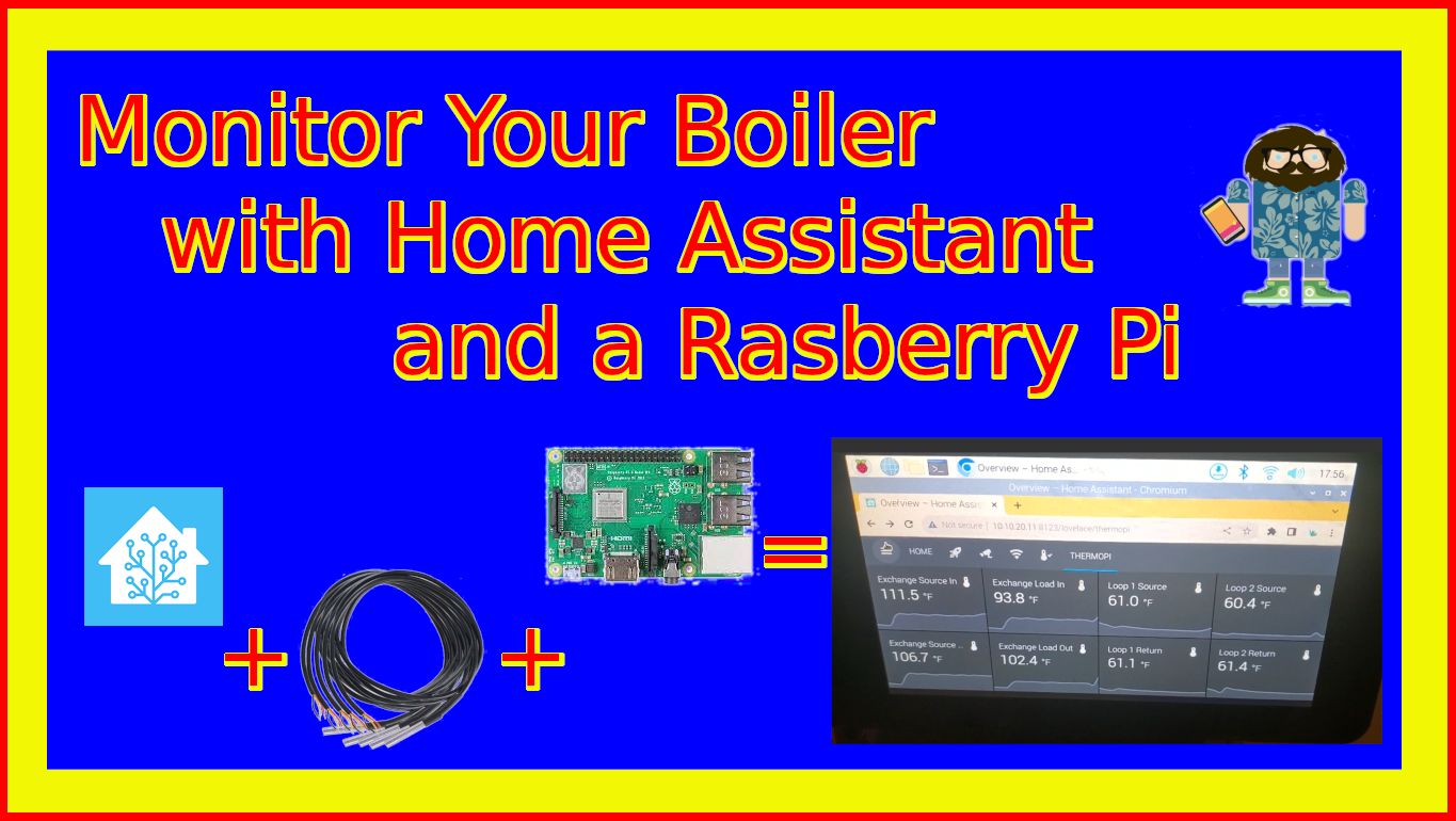 Monitor Your Boiler with Home Assistant & RasberryPi