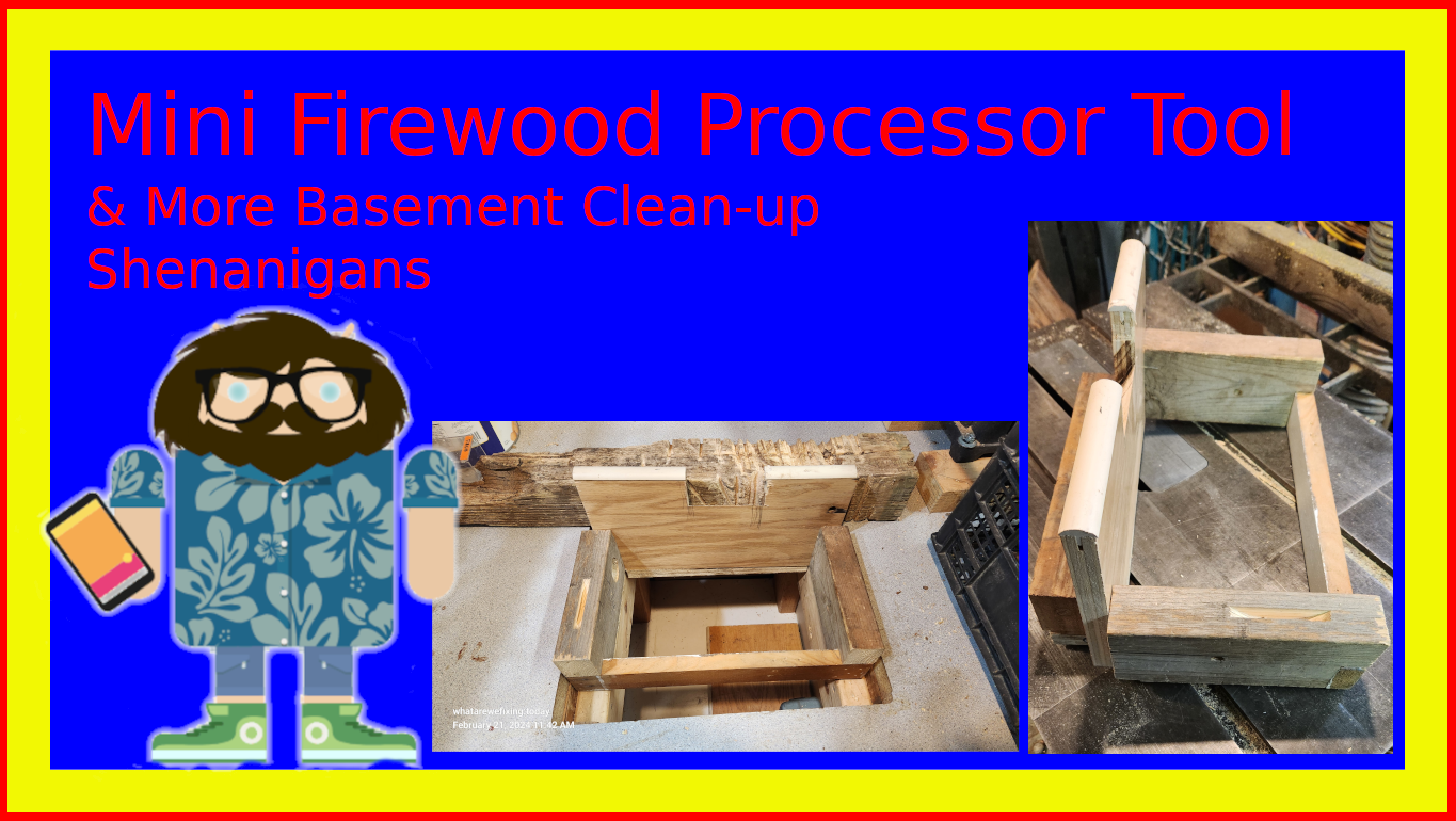 Mini Firewood Processor
