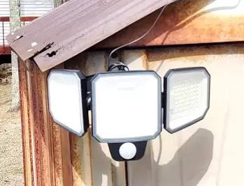 Install Solar Flood Lights