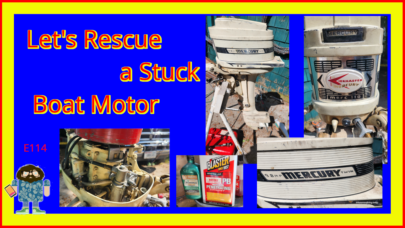 Let's Rescue a Stuck Boat Motor