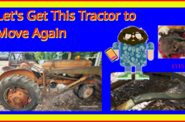 Lets Get This Tractor to Move Again