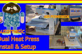 Automatic Dual Heat Press Install & Setup