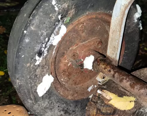 Sketchy Foam Tire Repair