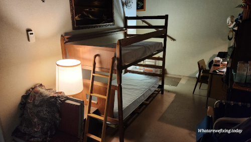 BunkBed Assembly at the Cottage