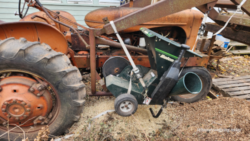 Tractor Powered Chipper Home Brew WD