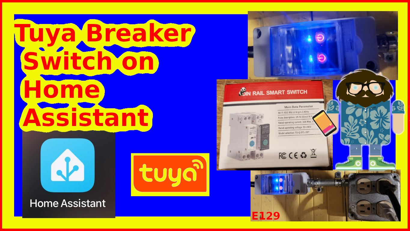 Tuya Breaker Switch on Home Assistant